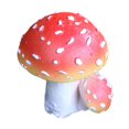 thumbnail image 1 of fastboy Simulated Mushroom Shape Landscape Decorations For Garden Décor Durable And Long-lasting Resin Round head 2, 1 of 6