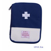 Portable Storage Bag First Aid Emergency Medicine Bag Outdoor Pill Survival Organizer Emergency Kits Package Travel Accessories Blue