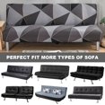 thumbnail image 4 of 2024 Armless Futon Sofa Bed Cover  Stretch Sofa Couch Slipcovers Without Armrests  Printed Furniture Protector Cover  9 Colors, 4 of 8