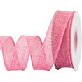 thumbnail image 1 of Joycrosso Burlap Wired Edge Ribbon 1 inch x 10 Yards, Coreopsis, Ideal for Crafting, Gift Wrapping, Wreath, Christmas Tree, and Rustic Wedding Decorations, 1 of 4