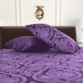 thumbnail image 3 of Lux Decor Collection Bed Sheets - 4 Piece Twin Sheets Set - 16 Inches Deep Pocket Bedding Sheets & Pillowcases, 3 of 5