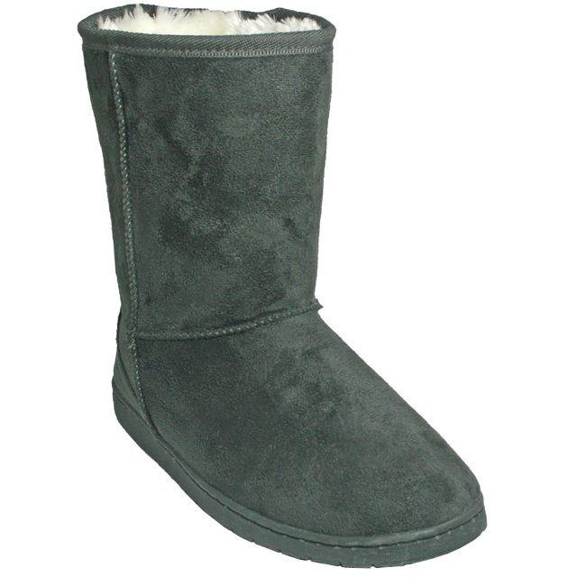 Bottes en Microfibre de 9 Po pour Femmes Dawgs Grises Taille 5