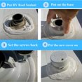 thumbnail image 1 of Baohd 2pack/lot RV Plumbing Vent Cap Vent Cap RV Cap Camper Cap Caps RV Sewer Vent Cap Camper Vent Cap 1Set, 1 of 6