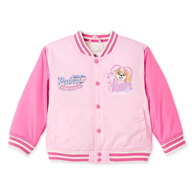 Nickelodeon Toddler Girls' Paw Patrol Bomber Jacket