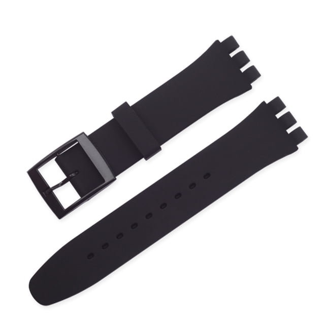 kurtrusly Silicone Watchband Adjustable Watch Accessories Wristband Easy Installment 1Set