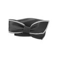 thumbnail image 1 of ChicHeadwear Large Stone Bow Pillbox Braid Hat - Black, 1 of 1