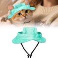 thumbnail image 2 of Chapeau de Soleil pour Chien avec Bord Étendu pour Accessoire d'Extérieur et d'Été, 2 of 4