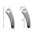 thumbnail image 4 of Krator Rehausseur de Guidon de Moto Chromé 5.5 Pouces Compatible avec Harley Davidson Electra Glide Classic, 4 of 4