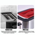 thumbnail image 4 of Cagogo under $5 Silicone Toaster Cover, Arc Shape Silicone Toaster Cover,Kitchen Appliance Dust Protection Cover,Heat Resistant Bread Maker Cover,Non Slip Toaster Oven Cover,Dust Proof Toaster Cover, 4 of 8