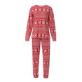 thumbnail image 1 of FOCUSNORM Christmas Family Matching Pajamas, Long-Sleeve Tops with Pants Suit, 1 of 9