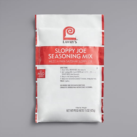 Lawry's Assaisonnement pour Sloppy Joe 15 oz - Mélange - 6/caisse