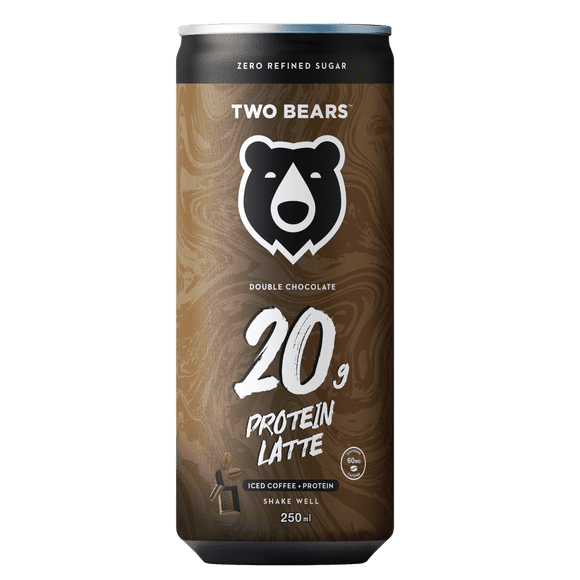 TWO BEARS Protein Chocolate Latte, 250ml