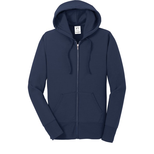 Gravity Threads Chandail à Capuchon en Molleton pour Femmes - Bleu Marine - 2X Très Grand