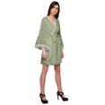 thumbnail image 3 of Moomaya Peignoir en Coton pour Femmes Robe de Chambre Imprimée Courte Peignoir de Douche Nuptiale, 3 of 6