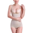 thumbnail image 3 of Combinaison Gainante Intégrale pour Femmes, Gaine Taille pour Femmes, Justaucorps Gainant avec Contrôle du Ventre, Gaine en U, 3 of 7
