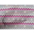 thumbnail image 4 of oneOone Coton Popeline Tissu Imprimé Chevron Ikat par la Cour 42 Pouces de Large, 4 of 4