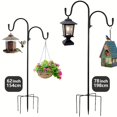 thumbnail image 2 of Elevate Your Outdoor Decor with this Heavy Duty Double Shepherd Hook - Perfect for, 2 of 5
