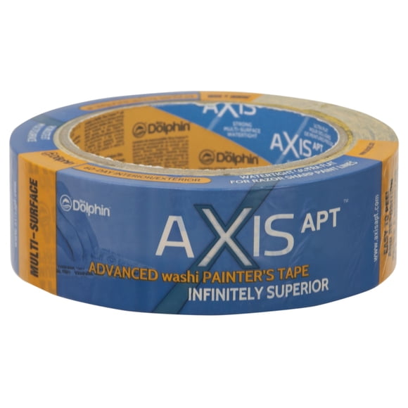 Blue Dolphin Axis Apt Washi Tape 1.41" x 54.6yd (36mm x 50m)