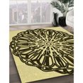 thumbnail image 3 of Ahgly Company Machine Washable Indoor Rectangle Transitional Midnight Gray Area Rugs, 5' x 7', 3 of 7