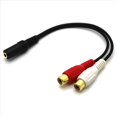 thumbnail image 2 of 6X 2 Male to Female 3.5mm Jack Aux Stereo Audio Cable,6x Audio Line,Photo Color, 2 of 4