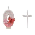 thumbnail image 2 of Yhmxh Bougies d'Anniversaire Papillon Rouges 0-9, Bougie Chiffre Pailletée Papillon Décorations de Gâteau pour Enfants Adultes Anniversaire Mariage Anniversaire Fournitures de Fête Décorations de Noël en Liquidation - Numéro 0, 2 of 6