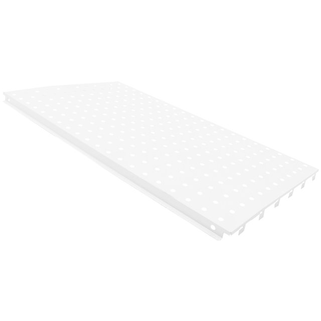 UPOUART Étagère de Rangement pour Panneau Perforé Panneau Perforé Fer Atelier de Rangement pour Propriétaires au Garage 1 Ensemble