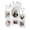 White, variant on Vrorvz Family Combo Photo Frame Wall Mounted and Desktop Display for 6 Photos Unique PVC Picture Frame Suit for Home or Office Easy to Install Suit Gift for Friends and Family