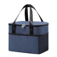 thumbnail image 1 of Danhjin Produits Bento Sac à Lunch Isolé pour Femmes/hommes - Boîte à Lunch Réutilisable pour Bureau Pique-Nique Randonnée Plage - Sac Fourre-Tout Glacière Étanche avec Bandoulière Sacs de Rangement, 1 of 1