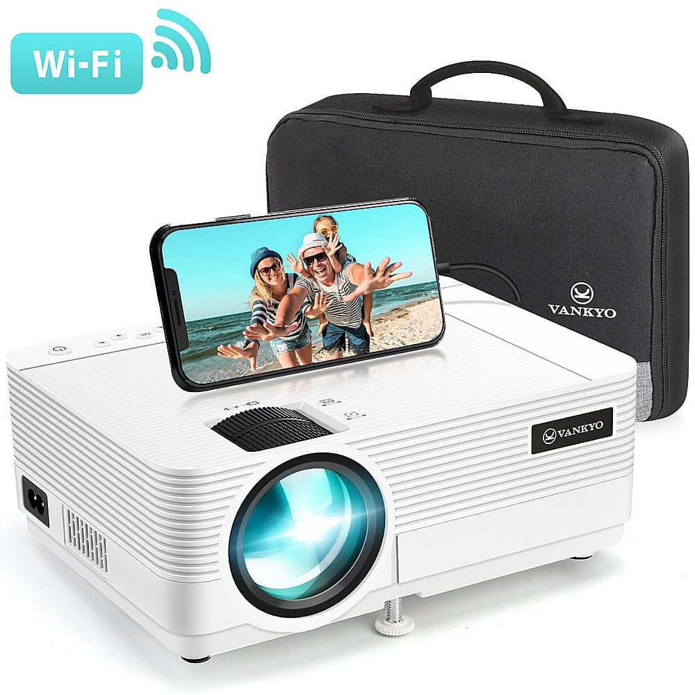 VANKYO プロジェクター 小型 HD Leisure 470 VANKYO Leisure 470 Mini Wifi Projector, 250'' Large Screen and