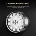 thumbnail image 3 of Amdohai Kitchen Timer 60min Countdown Mechanical Magnetic Timer No Battery Needed, 3 of 7