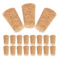 thumbnail image 1 of 30Pcs Cone Cork Stopper for Wine Bottles Sealing Reusable Beige Color, 1 of 8