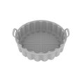 thumbnail image 1 of Panier de Cuisson Profond en Silicone Réutilisable avec Poignées Lavable au Lave-Vaisselle / Rectangulaire, 1 of 5
