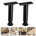 thumbnail image 2 of 2pcs Bed Center Support Leg Adjustable Height Bed Frame Support Leg (Adjustable Range 5.89 to 9.84in), 2 of 9