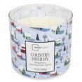 thumbnail image 4 of Bougie Mainstays à 3 mèches, enveloppe "Country Holiday", 13 oz, 4 of 6