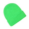 thumbnail image 1 of Pisexur Baby Hats Solid Color Ribbed Knit Beanie Hats Fashion Fall Winter Warm Soft Skull Caps for Age 0-3 Years, 1 of 2