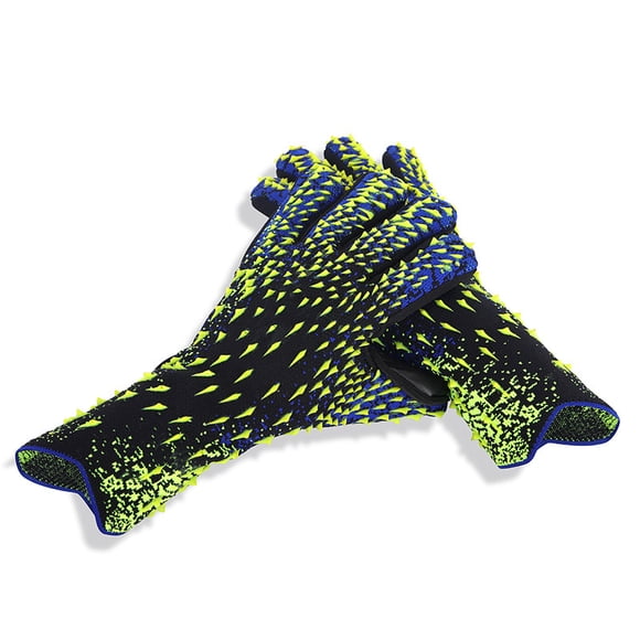 Riwcyla Soccer Goalkeeper Gloves, Strong Grip Football Goalkeeper Gloves with Size 6/7/8/9/10, for Kids Youth and Adult , perfect for daily use, outdoor activities, travel & casual occasions