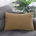 thumbnail image 2 of Unique Bargains Soft Corduroy Striped Velvet Decorative Throw Pillow Cusion Cover, 2 of 9