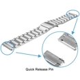 thumbnail image 4 of KOMI Quick Release Watch Strap,18mm 20mm 22mm Premium Solid Stainless Steel Watch Band Replacement 20mm Multi-Colored, 4 of 5