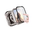 thumbnail image 3 of 1 Pce Noir Protection Ultime Compatible avec Apple Watch : Étui Étanche et Résistant aux Chutes et Protecteur d'Écran pour 40/41/44/45/49 mm Compatible avec Apple Watch 9/Ultra/Se/8/7/6/5/4/3 Apple Watch F, 3 of 4