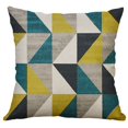 thumbnail image 1 of Up to 65% Off SMihono Irregular Geometric Pattern Pillow Case Cushion Cover 40x40cm, 1 of 2