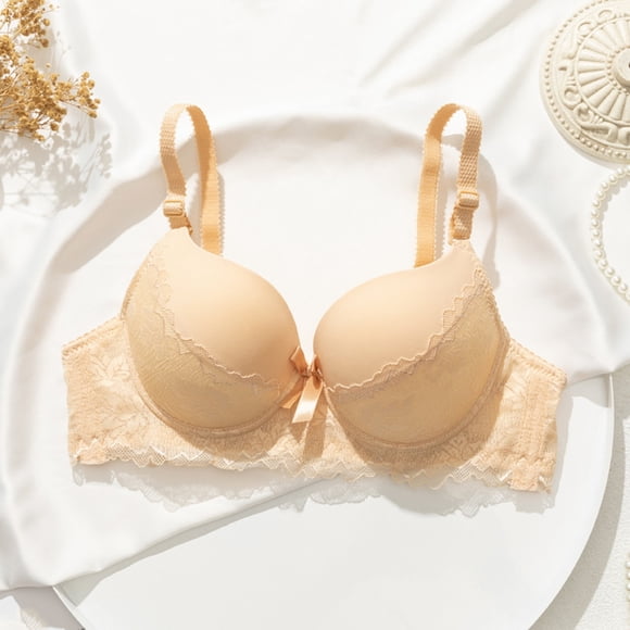 HongQid Lightweight Mesh Everyday Bra Seamless Underwire Bra for Ladies Daily School Office Errands Travel Use