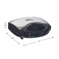 thumbnail image 3 of Total Chef 4-in-1 Grill, Griddle, Sandwich & Waffle Maker, Versatile Kitchen Appliance for Easy Meals, 3 of 9
