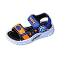thumbnail image 1 of IUJSOY Kid Sandals Boy Summer Open Toe Sports Sandals Adjustable Straps for Toddler Little Big Kid, 1 of 8