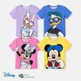 thumbnail image 2 of Disney T-Shirt Graphique pour Garçons Mickey Mouse Manches Courtes Haut T-Shirt Tenues d'Été Vêtements Tailles 3-10T, 2 of 6