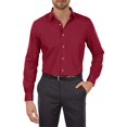 thumbnail image 1 of Van Heusen Chemise Habillée pour Homme Ajustée en Popeline Unie, 1 of 4