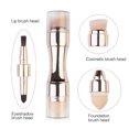 thumbnail image 4 of Multi Function Makeup Brush Cosmetic Set - 4 in 1 Travel Make Up Brush, 4 of 9