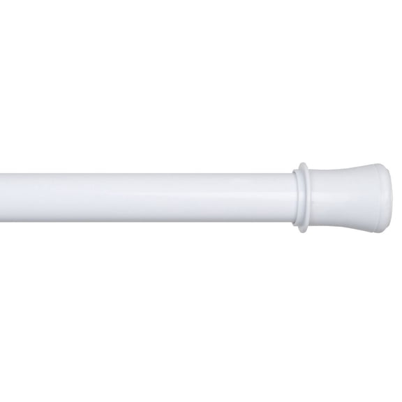 Tringle à rideau de douche à tension réglable Mainstays, 122 à 218 cm, blanche