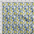 thumbnail image 3 of oneOone Cotton Poplin Fabric Parallelogram & Triangle Geometric Decor Fabric Printed BTY 56 Inch Wide, 3 of 4