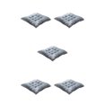 thumbnail image 1 of Wweixi Coussin pour Chaise Carrée - Doux et Confortable Large Gamme d'Utilisations Coussin de Chaise Carré Parallélogramme 5Set, 1 of 6