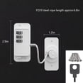 thumbnail image 3 of Refrigerator Lock 1 Piece Black Combo Combination Combination Refrigerator Lock Kids Refrigerator Lock Adhesive Refrigerator Door Lock Child Safe Refrigerator, 3 of 8